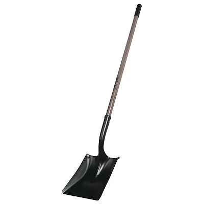Landscapers Select 34464PRC-FP Shovel, Steel Blade, Fiberglass Handle, 47 in L Handle