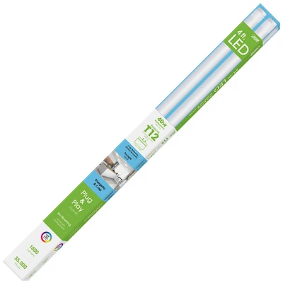 T12 Daylight 48 In. G13 Linear Led Bulb 40w Equivalence 2 Pk