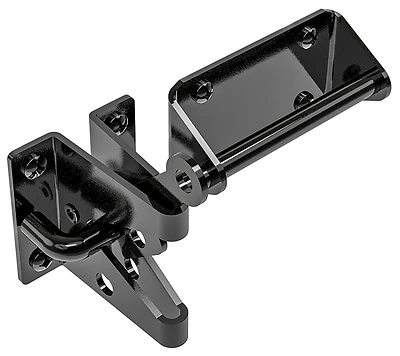 Heavy Duty Gate Latch, Black, 7.5 In.