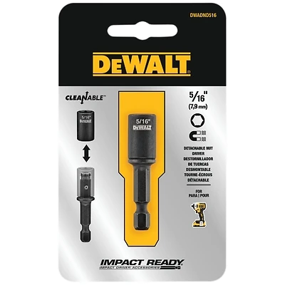 Impact Ready Cleanable Nut Driver, 5/16 In.