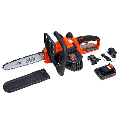 Black & Decker LCS1020 20-Volt MAX Cordless Chainsaw, 10-In.