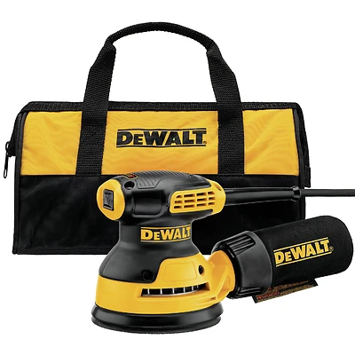 DeWalt DWE6421K Random Orbit Sander, 12,000 OPM, 5-In., 3-Amp