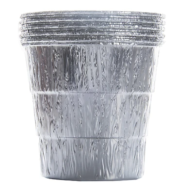 Traeger BAC407 Disposable Bucket Liner, Aluminum, 5-Pack