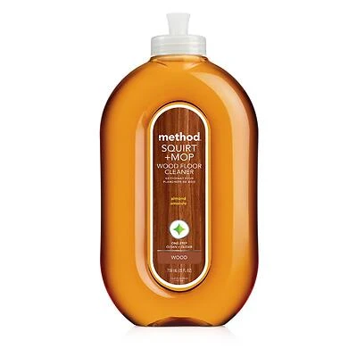Method 00562 Squirt + Mop Hardwood Floor Cleaner, Almond, 25 oz.