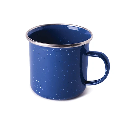 Enamel Coffee Mug 12 Oz 3.25 In. H X 3.5 In. W X 4.5 In. L