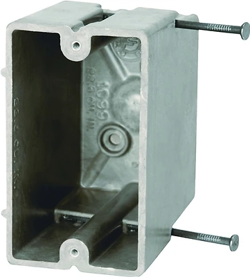 1099-n Fiberglass Switch Box 1 Gang 22.5 Cu-in Dimensions