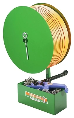 Spt6075 Forklift Strap Dispenser With Accessory Tray