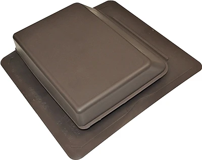 6065br Brown Slantback Roof Vent, Low Profile, 61 Square Inches