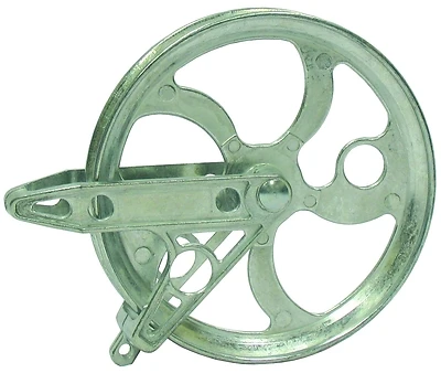Ben-Mor 90286 Clothesline Pulley, 5-1/2 In. OD, Metal Ball Bearing