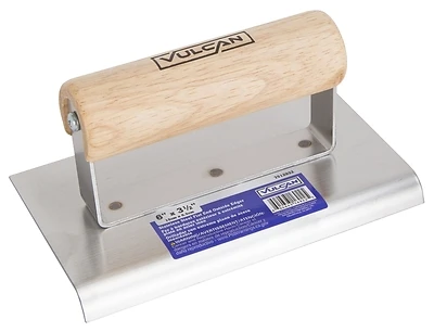 16922 Concrete Edger, 6 In L X 3.5 In W, Stainless Steel Blade