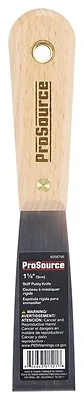1-1/4 Inch Wood Stiff Putty Knife Model 01521r High Carbon Steel