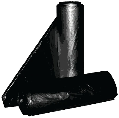 Pg6-6060 Black Can Liner, 55-60 Gallon, Low Density, 100 Count