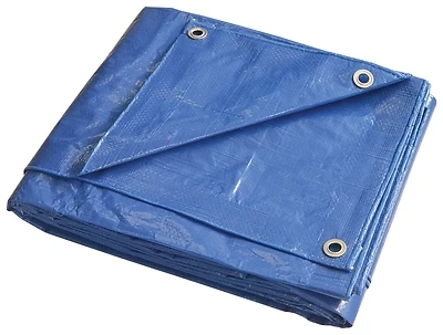 Prosource T0810BB90 Blue Poly Tarp, 10 Ft. X 8 Ft., 5 Mil