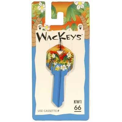 Hillman Wackey Tropical House/Office Universal Key Blank Single sided