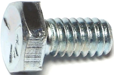 00250 Grade 5 Zinc Hex Cap Screws 1/4-20 X 1/2 In, 100 Pk