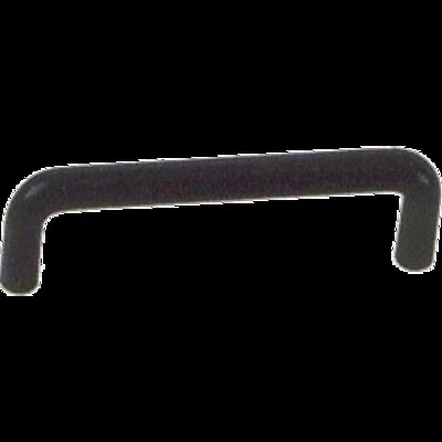 34715 4-inch Black Plastic Wire Pull Handle - Pack Of 25