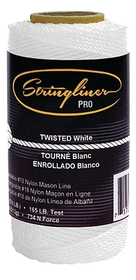 Construction Line, Twisted White, 270 Ft.