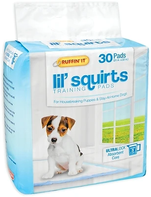 Lil' Squirts 22 In. X 22 In. Puppy Training Pads (30-pack) 82030