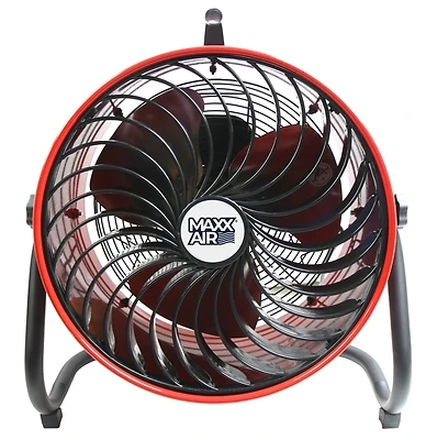16 In. 3-speed 3000 Cfm High Velocity Turbo Fan Hvff16t Red