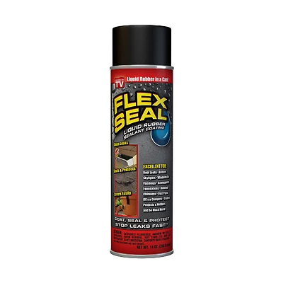 FLEX SEAL Rubber Sealant Coating, Black, 14-oz.