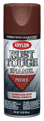 Rust Tough Red Oxide 12 Oz. All-purpose Spray Paint Primer - Anti-rust Technology