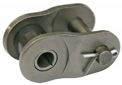 #60-h Heavy Duty Offset Roller Chain Link, 3-pack, Model 7660031, Steel