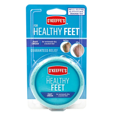 O'Keeffe's Healthy Feet Series K0320005 Foot Cream, Paste, White, Mild Stearic Acid
