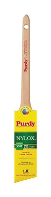 Purdy 144080215 Nylox Dale Angular Sash & Trim Paint Brush, 1.5 In.