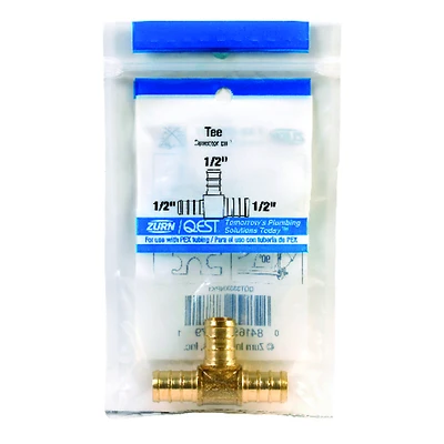 SharkBite UC362LFA Hose Pipe Tee, 1/2 in, PEX-A, PEX-B, 200 psi Pressure