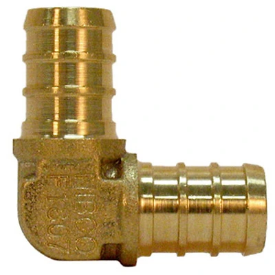 SharkBite UC248LFA Pipe Elbow, 1/2 in, Barb, 90 deg Angle, 200 psi Pressure