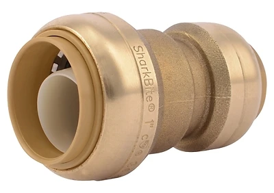 1 In. X 3/4 In. Push-to-connect Brass Reducing Coupling