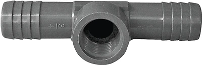 3/4  x 3/4  x 1/2  FPT Combination Tee - PVC