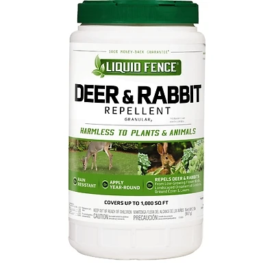 Liquid Fence HG-70266 Deer & Rabbit Repellent Granular, 2-Lbs.