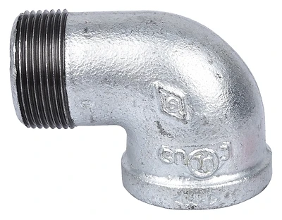 1-1/4 Inch Galvanized Malleable Street Elbow 90 Degree Model 6-1-1/4g