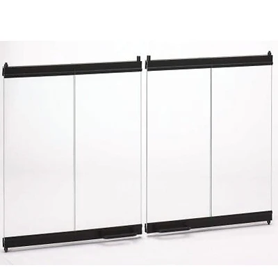 Bdb42 42-inch Bi-fold Glass Door With Aluminum Frame