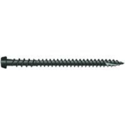 0349459 Composite Deck Screws, Gray, #10 X 2-1/2 In, 1750 Count