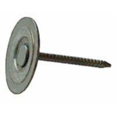 National Nail 0127055 Electro Galvanized Round Top Nail 1 In, 250 Ct, Pack Of 4
