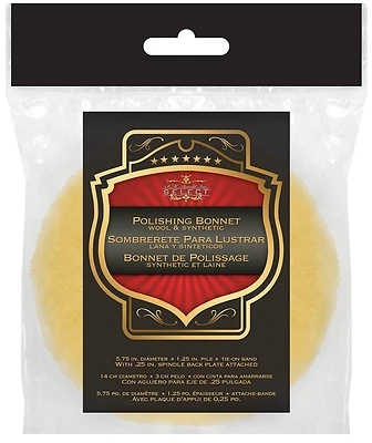Bs575bp Polishing Bonnet With Backing Plate, 5-3/4 Inch Diameter