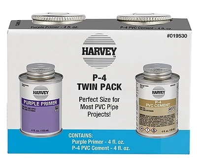 Harvey 19530 Cement Primer, Purple, 4 oz Box