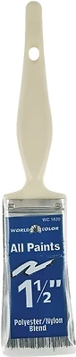 1820-1.5 1.5 Inch Nylon/polyester Varnish Brush For Paints And Finishes