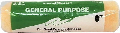 Polyester Roller Cover 9 Inch X 3/8 Inch Nap Thickness For Interior Painting