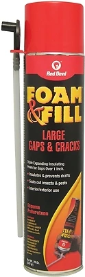 Polyurethane Expanding Foam Sealant, 20 Oz Aerosol Can, Model 0912