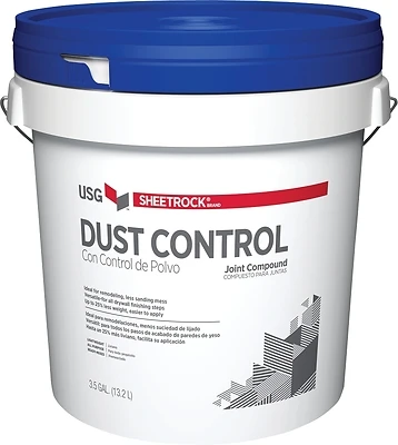 Dust Control Ready-Mixed Joint Compound, 3.5 Gallon