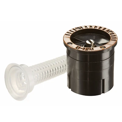Rain Bird 12DSH Pop-Up Sprinkler Nozzle, Dual Spray, Half-Circle, 9-12 ft