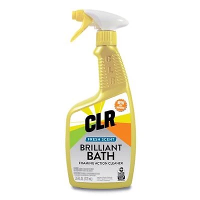 CLR BK-2000 Brilliant Bath Foaming Bathroom Cleaner Spray, 26 Oz.