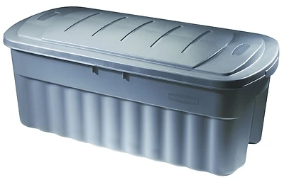 Roughneck Storage Container, Dark Indigo Metallic, 50-Gallons