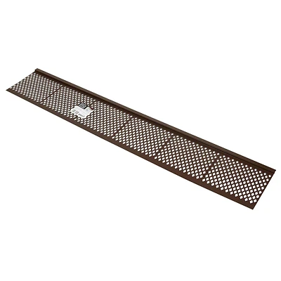 Amerimax 86379 Snap-In Gutter Filter, Brown Vinyl, 3-Ft.