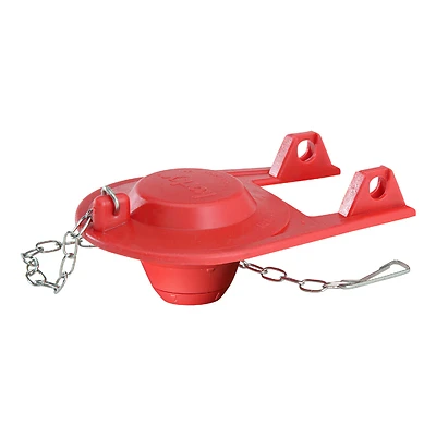 Korky 2017BP Ultra 2X Toilet Flapper, 2 In., Red Rubber