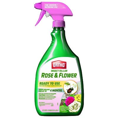 Ortho 0345610 Rose and Flower Insect Killer, 24 oz. Spray