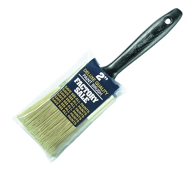 Wooster P3972-2 Paint Brush, Polyester, 2-In., Brass-Plated Ferrule